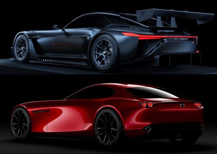 Mazda RX-Vision & Toyota GR GT3 concept