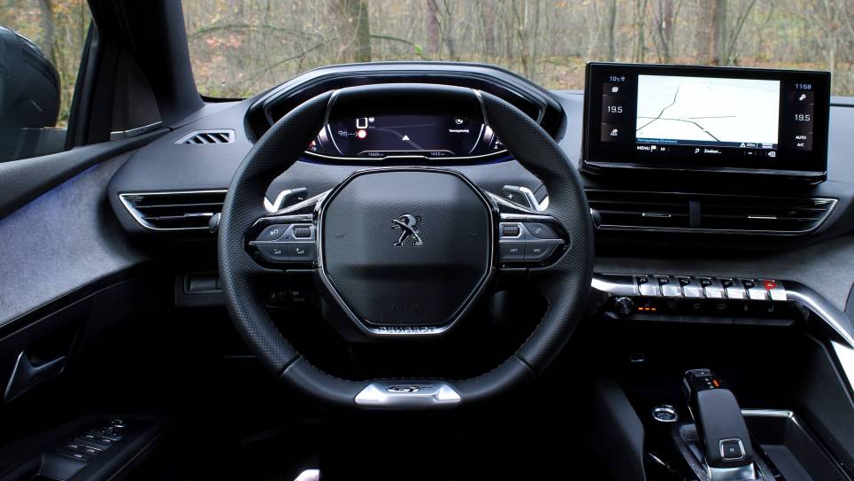stuur- Peugeot i-Cockpit, dashboard, scherm