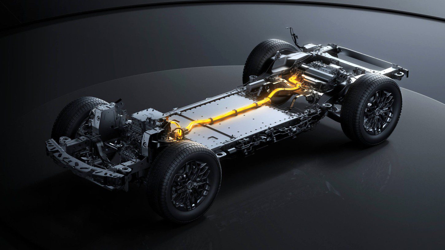elektrisch platform e4 van BYD's luxe merk Yangwang