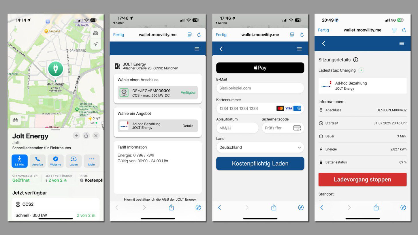 Apple Maps voegt wallet toe: opladen starten vanuit de Kaarten-app