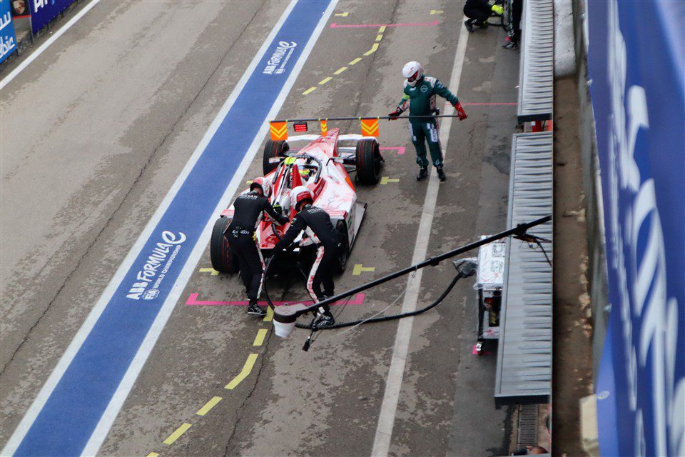 Pitstop in Formula E